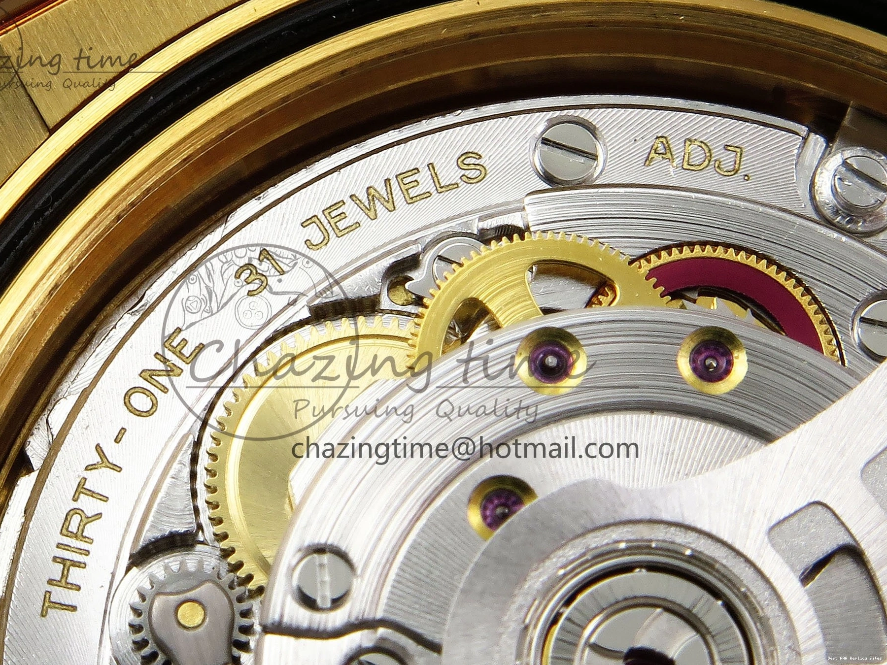 Best AAA Replica Sites Bezel ARF 228238 Crystal Diamonds Bracelet DayDate WrinkleFree 40 YG President VR 1550 on Steel 904L 0123